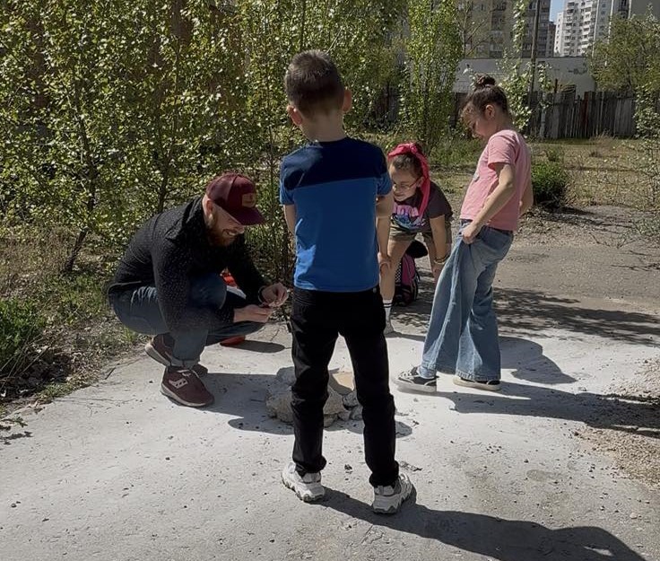 Наша “Запальничка” гасить  пожежу!